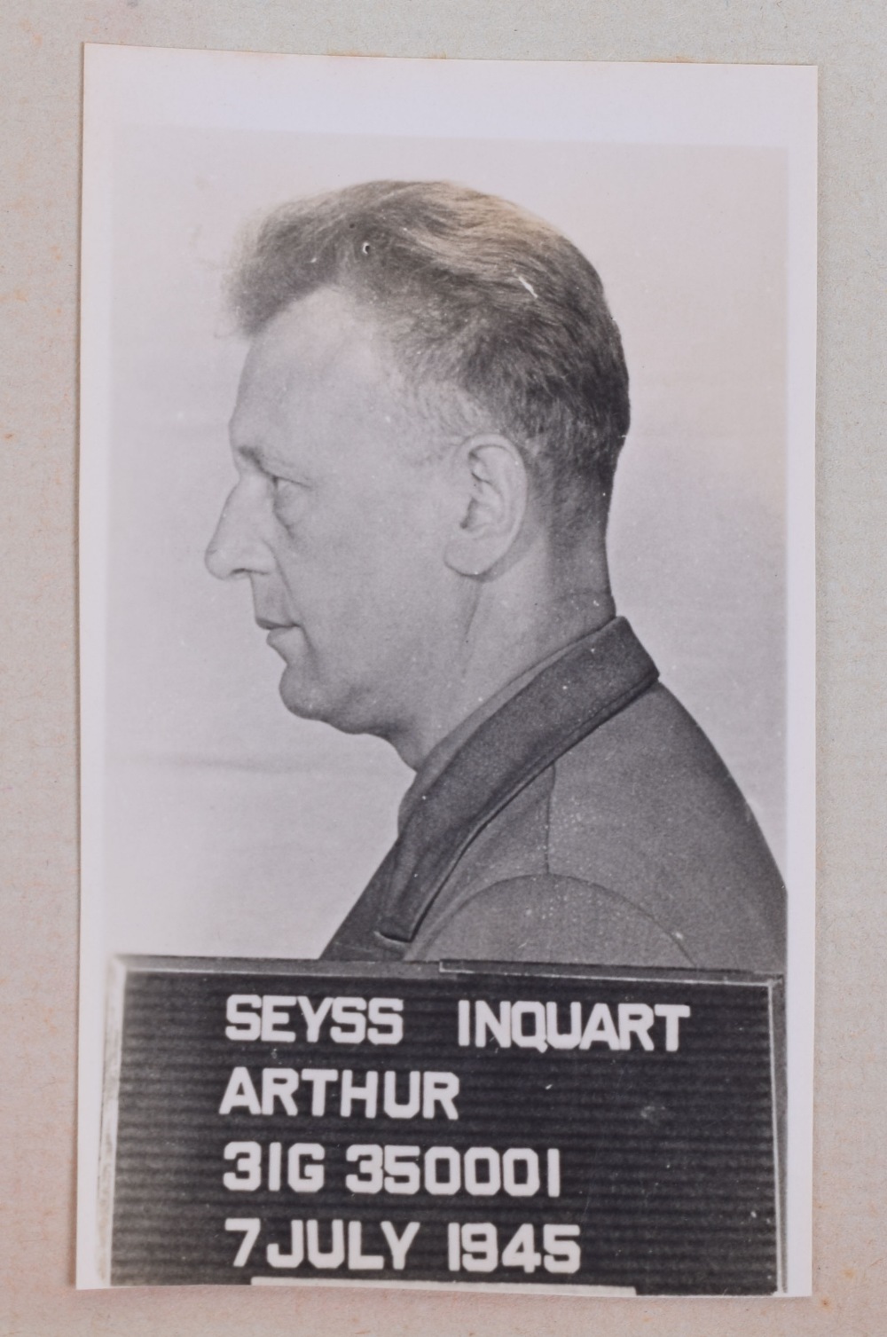 Historically Important Archive of Signatures and Photographs of Nuremberg War Trials Interest, - Image 17 of 24