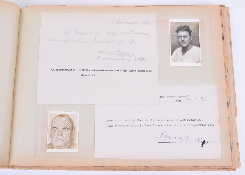 Historically Important Archive of Signatures and Photographs of Nuremberg War Trials Interest, - Image 18 of 24