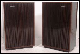 A stunning pair of 1950's Regonda hi-fi speakers.