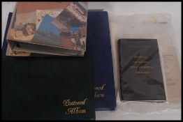 RAILWAY Very large collection of locomotives on postcards (approx 650) in four albums plus assorted