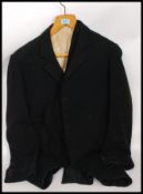 An early 20th century Edwardian Morning suit jacket and waist coat,