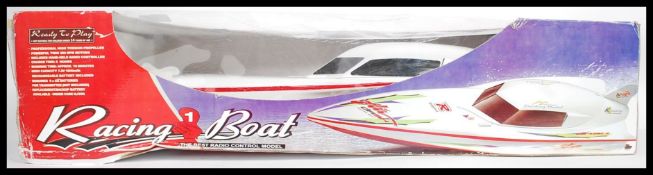 A boxed Radio Controlled boat - appears unused,