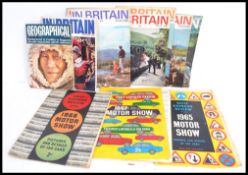 A collection of vintage 1960's magazines - to include Motoring related Daily Express Motor Show (