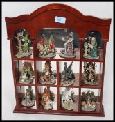 A collection of twelve Evergreen Studio Pewter Mystic Legends figures, all being hand painted,