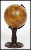 A fabulous and rare 19th century Georgian ' Smiths ' Terrestrial desktop Globe c1834.