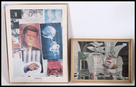 After Robert Rauschenberg (American, b. 1925).