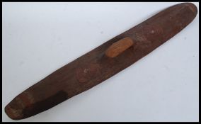 AN ABORIGINAL WUNDA SHIELD,