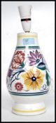 A vintage mid century Poole pottery ceramic table lamp,