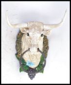 A good large 20th century metal study of a cow head.