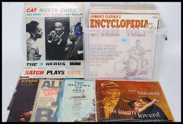 A collection of Long Play Jazz and easy listening ( lp's ) vinyl records of to include Louis