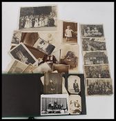 An interesting of mostly Bristol related photographs / real photo postcards - mostly Plucknett of