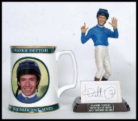 A Royal Doulton Frankie Dettori figurine specially commissioned by Lawleys entitled 