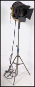 A vintage Ianiro Italy mid 20th century stage theatre film Lamp / Spot Light marked Ianiro Italy.