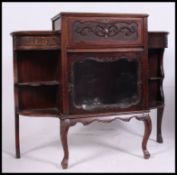 An Edwardian mahogany Chiffonier sideboard cabinet.