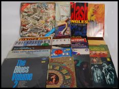 A eclectic mix  of  vinyl long play Jazz / Blues Punk / Pop records to include Bo Diddley, Sham 69,