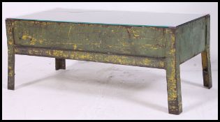 A large mid 20th century Industrial engineers tray,