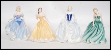 A collection of 4 Royal Doulton figures -  Figure of the Year Classics Collection.