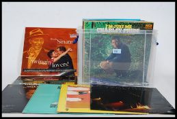 A collection of long play country and western vinyl records by various artists to include Charlie