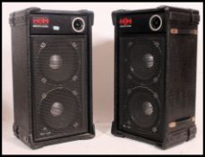 A pair of professional HH Electronic Pro 200 speakers suitable for a wide range of applications -