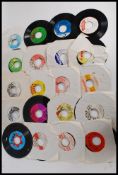 REGGAE -  A collection of approx twenty reggae 45rpm vinyl singles to include various artists and