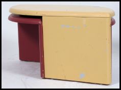 A fabulous pair of retro two tone occasional - nest of tables.