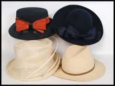 A collection of contemporary ladies hats to include John Lewis, House of Fraser,
