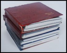 CHURCHES; Massive  postcard collection in four albums. Over 1740. Interior / exterior.