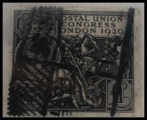 GB STAMP; 1929 £1 PUC. Iconic Postal Union Congress issue second only to the Penny Black. Used.