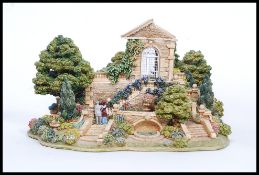 LILLIPUT LANE: An original Limited Edition Lilliput Lane ceramic cottage - ' Hestercombe Gardens '