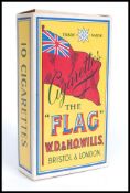 A rare vintage original WD & HO Wills ' The Flag ' cigarette countertop shop advertising display