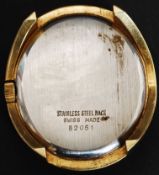 A vintage gentlemans 1950 Buren 17 Jewels Incabloc swiss made wristwatch.