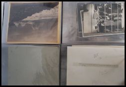 Vintage original photograph selection (mostly larger size) in x2 folders.