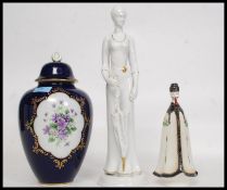 A collection of Hungarian ceramics to include Hollohaza,