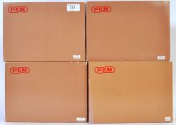 PEM; A collection of 4x PEM diecast model trucks - each within the original boxes,