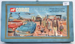 CORGI TOURIST; A rare Corgi Tourist ' Portable Service Station ' diecast model vinyl case,