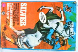 MARX LONE RANGER; An original vintage Marx Toys Lone Ranger ' Silver ' horse playset figure,