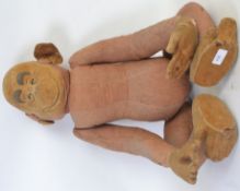 MERRYTHOUGHT MONKEY: An original vintage Merrythought large stuffed toy Monkey.