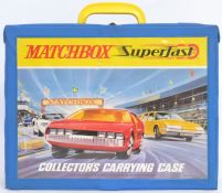 MATCHBOX: An original vintage Matchbox Superfast Collectors Carrying Case - in very good condition