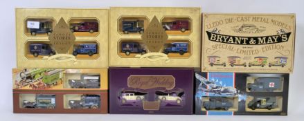 LLEDO; A collection of 6x Lledo diecast model gift sets; Railway Of  The Early 1900's,