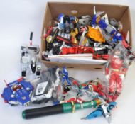 POWER RANGERS: A LARGE collection of assorted vintage loose Power Rangers action figures and