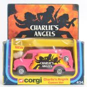 CORGI CHARLIE'S ANGELS: An original vintage Corgi Charlie's Angels Custom Van 434 diecast model,