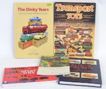 DIECAST REFERENCE BOOKS: A collection of 5x assorted diecast / Dinky / Corgi reference books - '