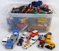 DIECAST: A collection of assorted loose vintage diecast to include Matchbox, Lesney, Majorette,
