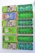 SUBBUTEO: A collection of 6x vintage Subbuteo football teams - each 100% complete and within the