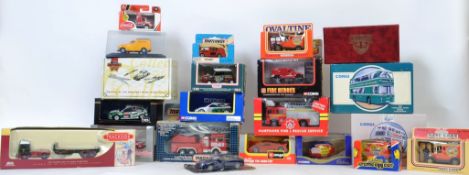 DIECAST: A good collection of assorted boxed diecast models to include: Corgi Detail Cars,