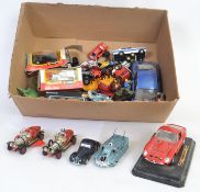 DIECAST: A collection of loose assorted diecast models to include Chitty Chitty Bang Bang,