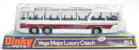 DINKY; An original Dinky Toys Vega Major Luxury Coach 954 diecast model.