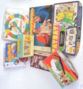 BOARD GAMES: A collection of board games to include Soccer, Morecambe & Wise, Payday, Kerplunk,