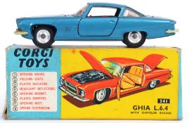 CORGI: An original vintage Corgi 241 Ghia diecast model, within the original box.