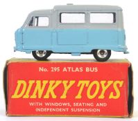 DINKY: An original vintage Dinky Toys 295 Atlas Bus in grey and blue, within the original box.